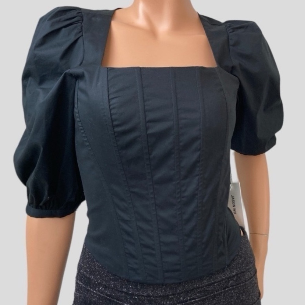 ♥️… Jason Wu Black Top - Picture 2 of 6